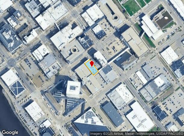 213 4Th Ave Se, Cedar Rapids, IA Parcel Map