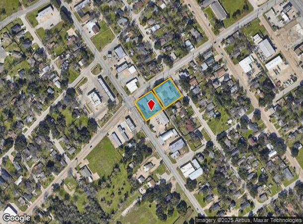 2105 S College Ave, Bryan, TX Parcel Map