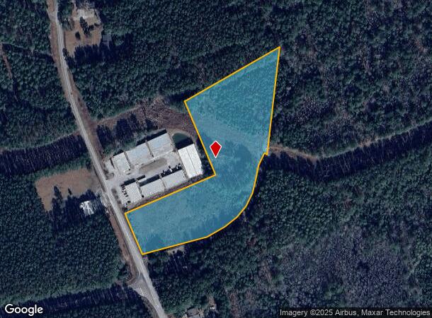 423 Shaw Ln, Huger, SC Parcel Map