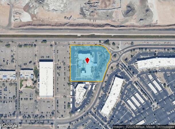  1422 W Bass Pro Dr, Mesa, AZ Parcel Map