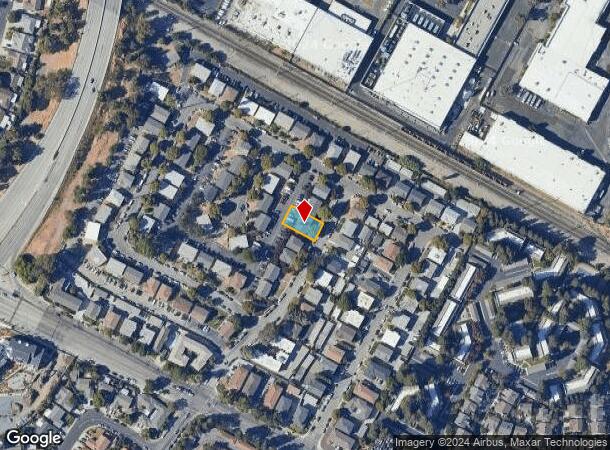  2278 Los Padres Blvd, Santa Clara, CA Parcel Map