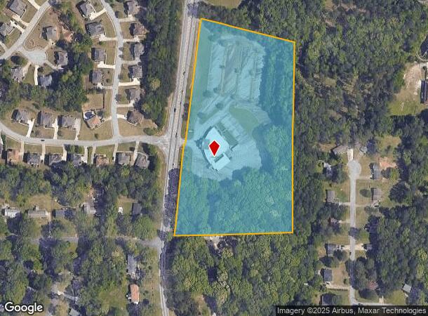  3600 Snapfinger Rd, Lithonia, GA Parcel Map