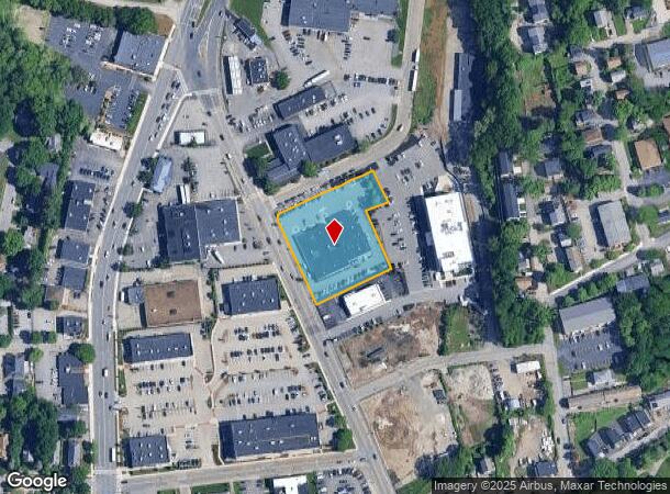 300 Grove St, Worcester, MA Parcel Map