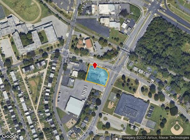 2100 Dunmanway, Dundalk, MD Parcel Map