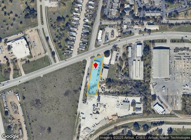 608 Leander Rd, Georgetown, TX Parcel Map