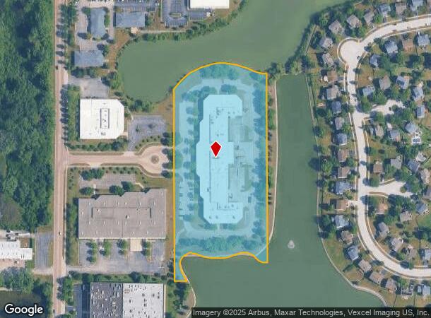 3600 Thayer Ct, Aurora, IL Parcel Map