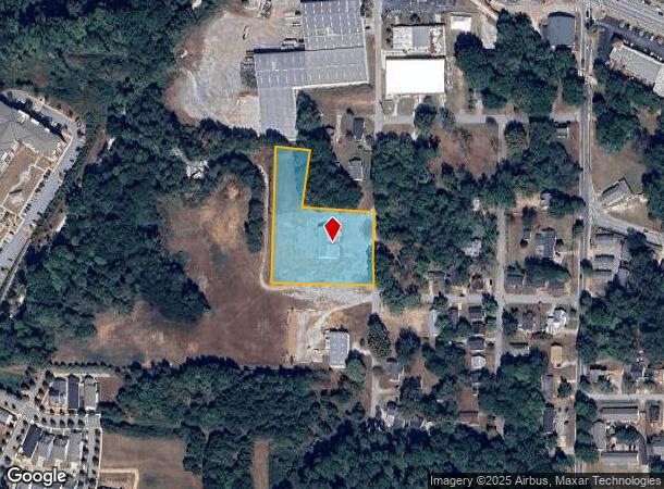  4232 Robinson St Nw, Covington, GA Parcel Map