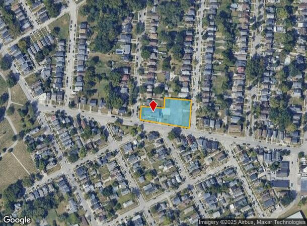 516 W Southern Ave, Covington, KY Parcel Map