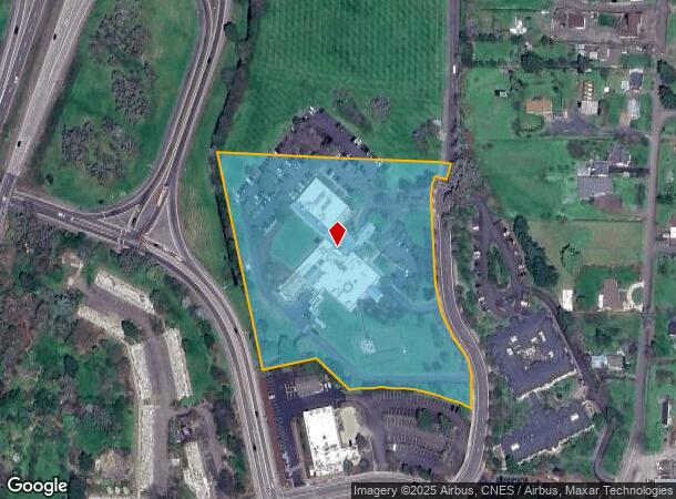 1515 Village Dr, Cottage Grove, OR Parcel Map