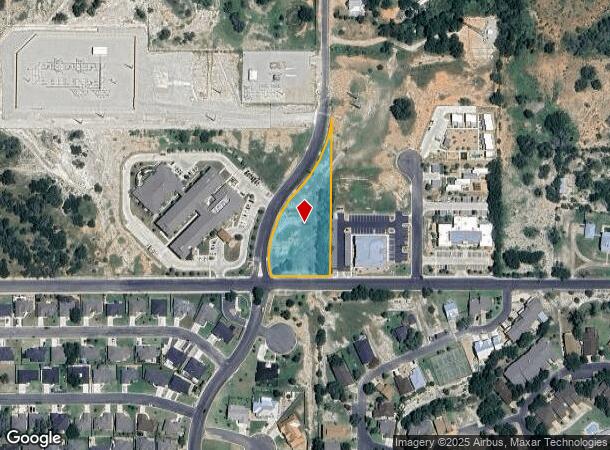  602 W Windcrest Dr, Fredericksburg, TX Parcel Map