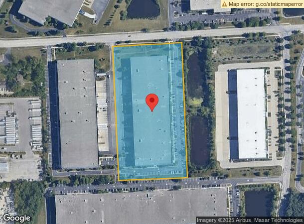  2715 Davey Rd, Woodridge, IL Parcel Map