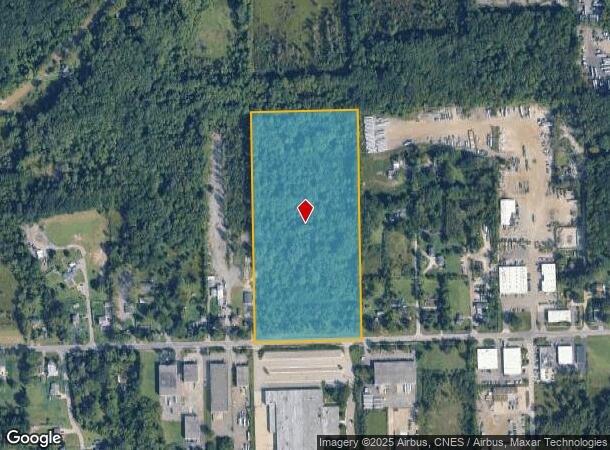 Beverly, Romulus, MI Parcel Map