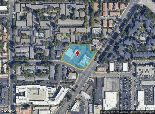  80 Saratoga Ave, Santa Clara, CA Parcel Map