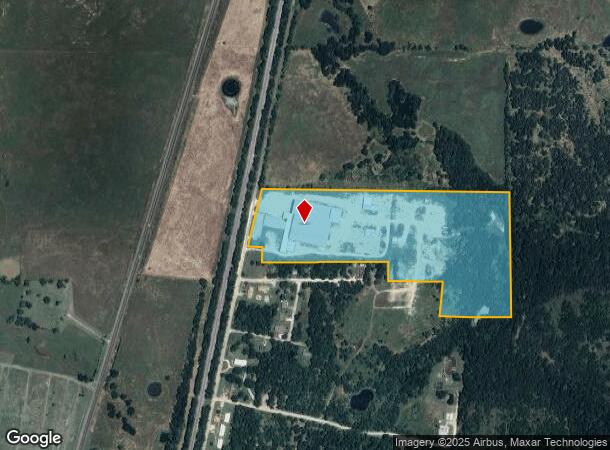 1004 N Martin Luther King Ave, Wortham, TX Parcel Map