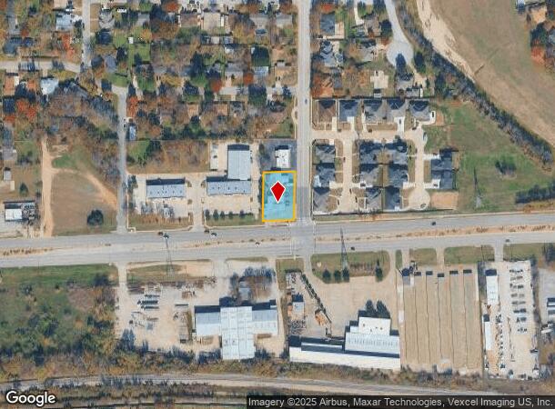 1200 W Hurst Blvd, Hurst, TX Parcel Map