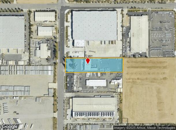 11001 Beech Ave, Fontana, CA Parcel Map