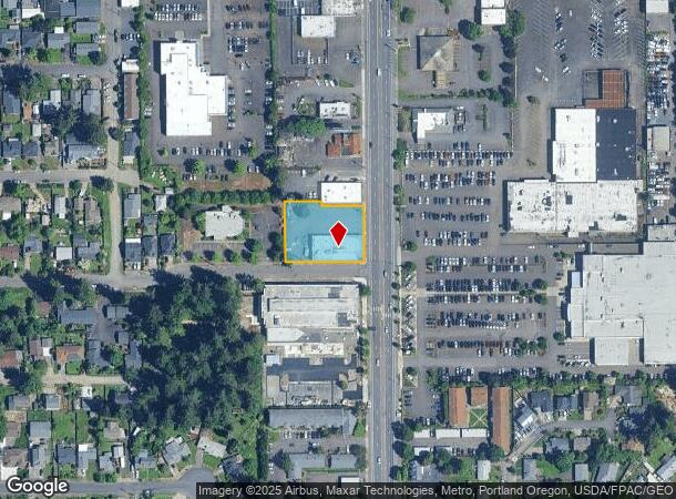 727 Se 122Nd Ave, Portland, OR Parcel Map