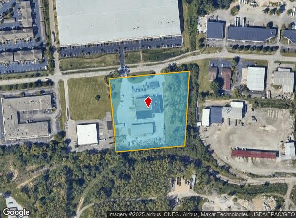  935 Claycraft Rd, Columbus, OH Parcel Map