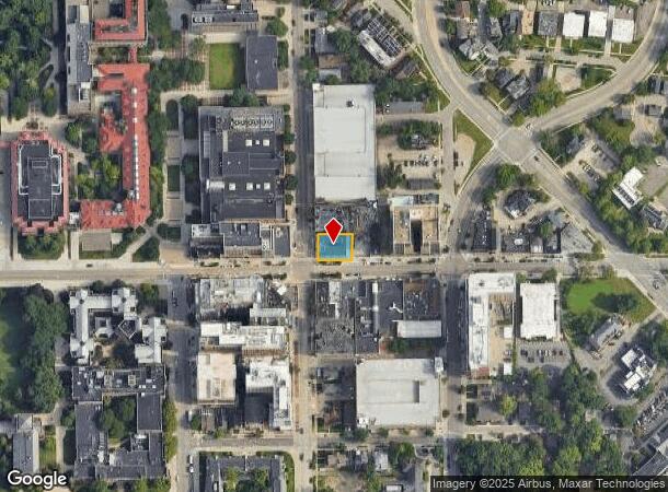 1201 S University Ave, Ann Arbor, MI Parcel Map