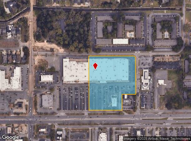  3930 Airport Blvd, Mobile, AL Parcel Map
