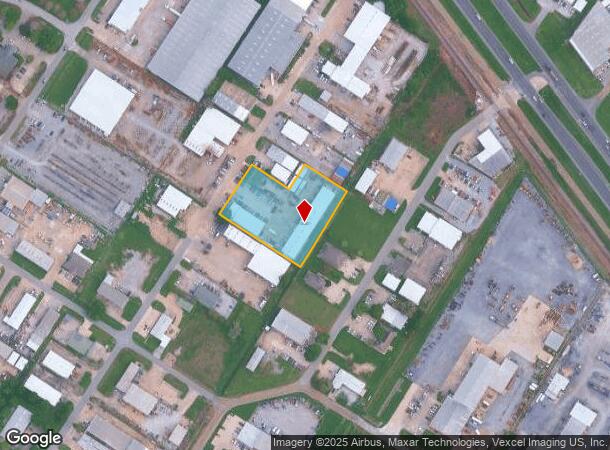 118 Thru-Way Park Rd, Lafayette, LA Parcel Map