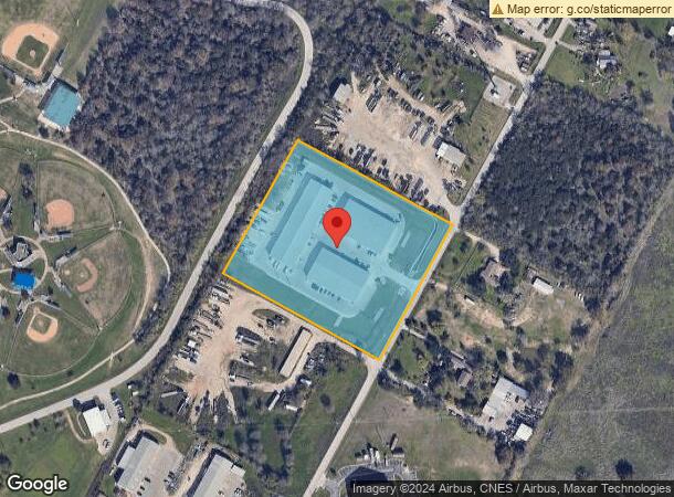  4200 Burch Dr, Del Valle, TX Parcel Map