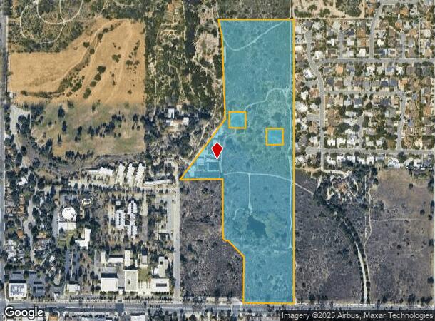 1229 N Dartmouth Ave, Claremont, CA Parcel Map