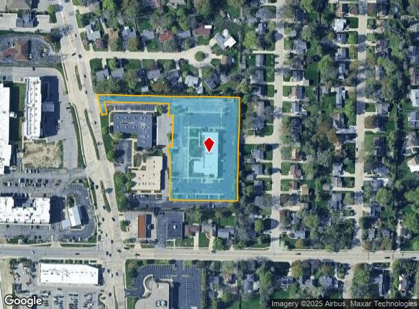  7080 N Port Washington Rd, Milwaukee, WI Parcel Map