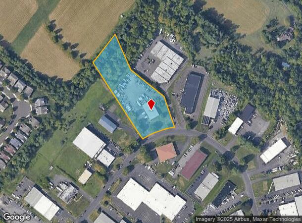 1795 Stout Dr, Warminster, PA Parcel Map