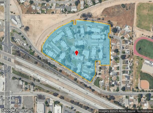 1700 E Date St, San Bernardino, CA Parcel Map