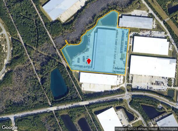 100 Logistics Way, Port Wentworth, GA Parcel Map