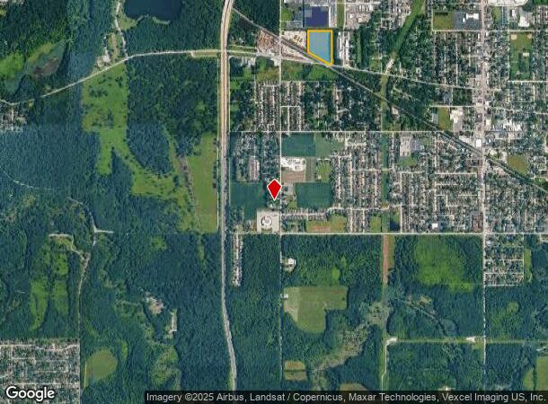 18434 Stony Island Ave, Lansing, IL Parcel Map