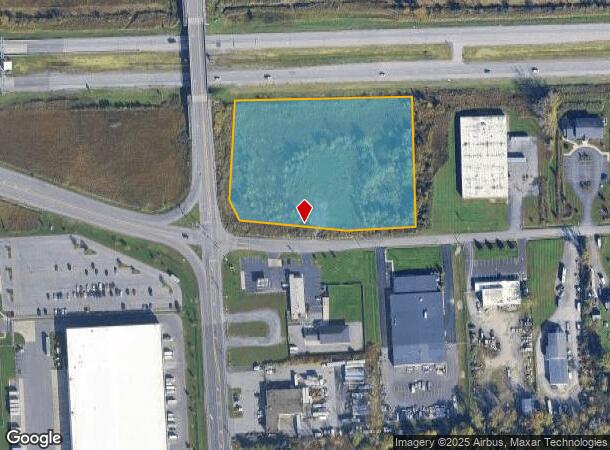 Myers Rd, NY Parcel Map