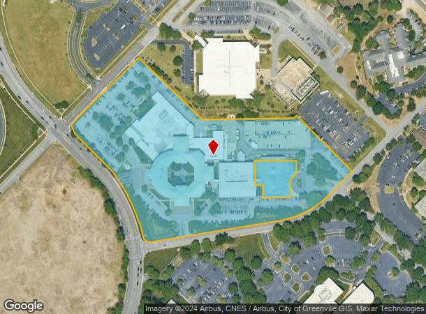  125 Commonwealth Dr, Greenville, SC Parcel Map