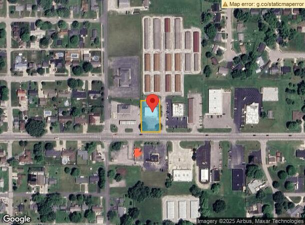  717 E Main St, Gas City, IN Parcel Map