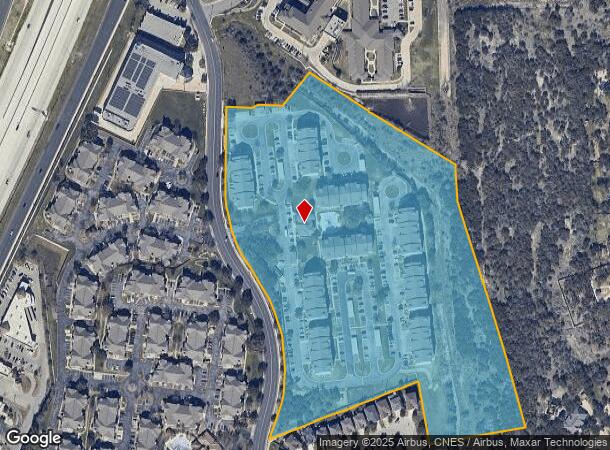21302 Encino Cmns, San Antonio, TX Parcel Map