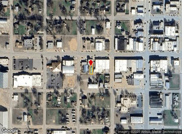  217 W Main St, Watonga, OK Parcel Map