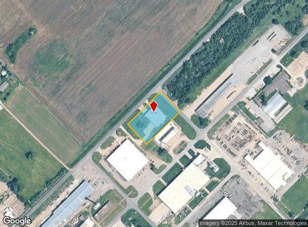 1705 S Langley Rd, Hutchinson, KS Parcel Map