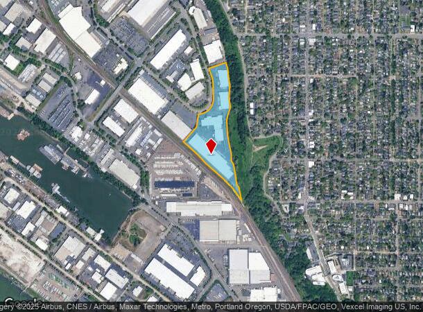 6032 N Cutter Cir, Portland, OR Parcel Map