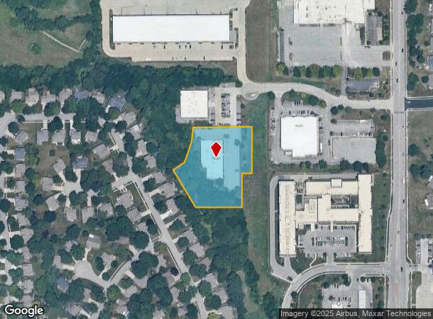  13715 W 109Th St, Lenexa, KS Parcel Map