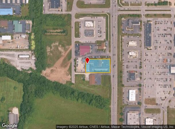 10732 Broadway, Crown Point, IN Parcel Map