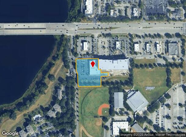 9250 W Colonial Dr, Ocoee, FL Parcel Map