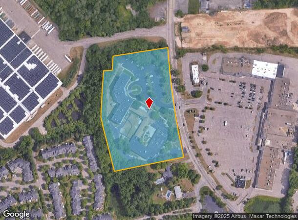 184 Mansfield Ave, Norton, MA Parcel Map