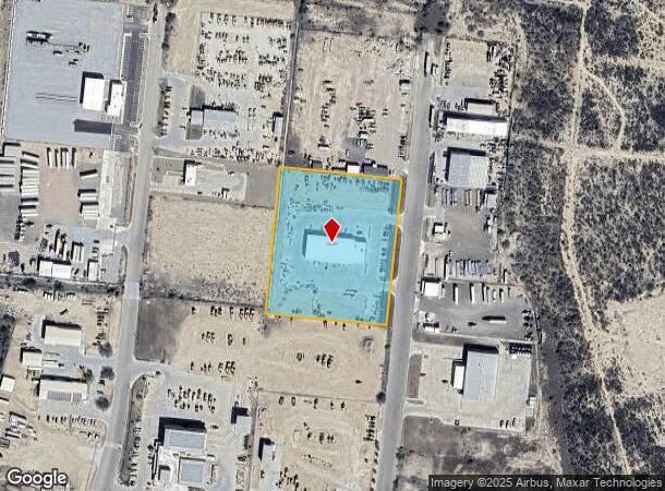 110 Wilcox, Laredo, TX Parcel Map