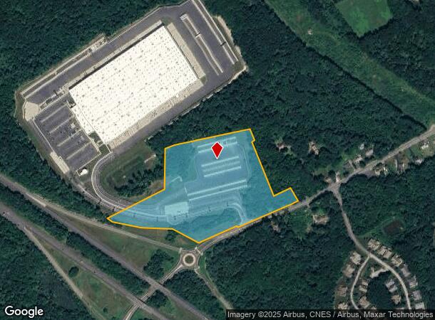  515 Douglas St, Uxbridge, MA Parcel Map