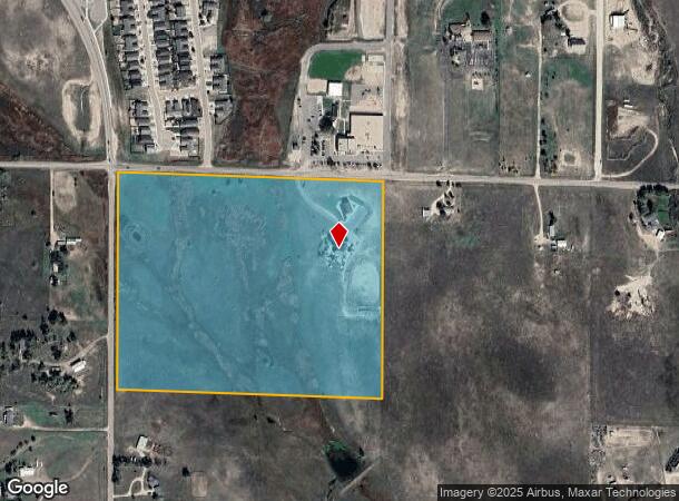 6275 N Meridian Rd, Peyton, CO Parcel Map