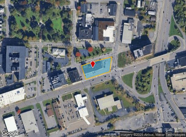 500 Erie Blvd W, Syracuse, NY Parcel Map