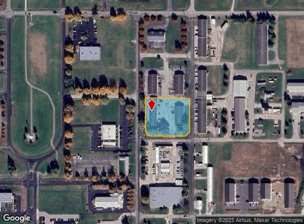 Verhulst St, Columbus, IN Parcel Map