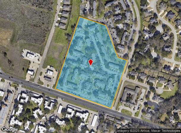  4102 W Adams Ave, Temple, TX Parcel Map