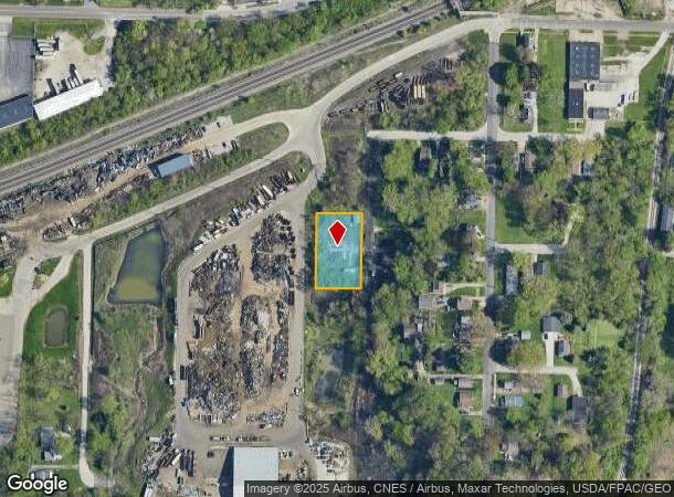  Sw 8Th St Sw, Akron, OH Parcel Map